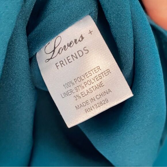 LOVERS & FRIENDS Revolve High Neck Mini Swing Dress Women's Small Mod Retro Twee - Picture 8 of 10